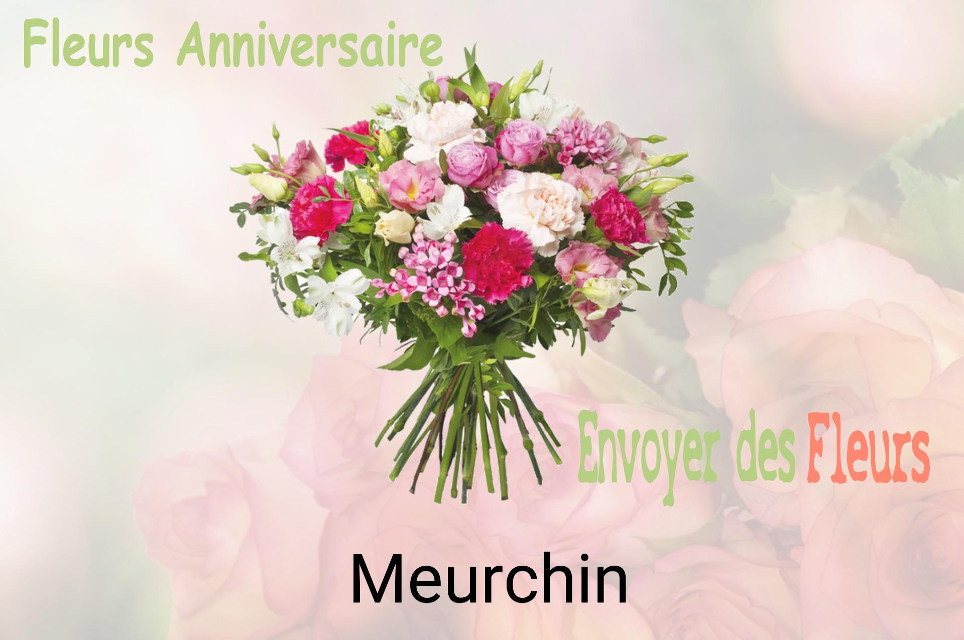 Bouquet de fleurs d’anniversaire livré à Meurchin